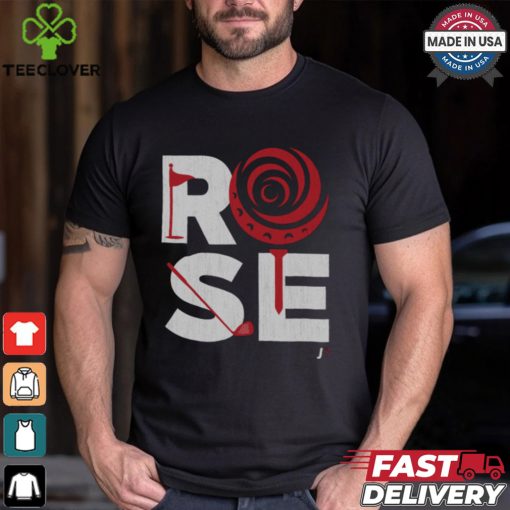 Justin Rose Font Stacked Shirt