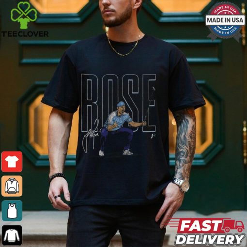Justin Rose Outline Name Shirt