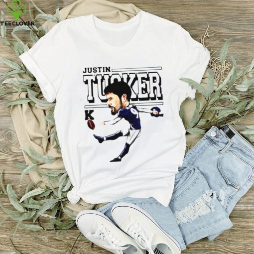 Justin Tucker Baltimore Ravens Cartoon Shirt