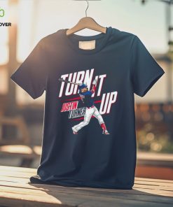 Justin Turner turn it on Boston baseball shirt