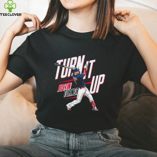 Justin Turner turn it on Boston baseball shirt