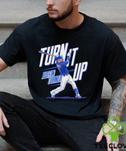 Justin Turner turn it up Toronto baseball shirt