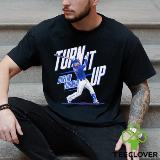 Justin Turner turn it up Toronto baseball shirt