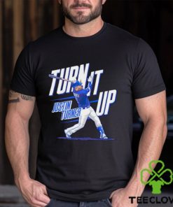 Justin Turner turn it up Toronto baseball shirt