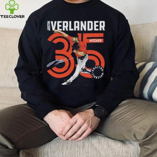 Justin Verlander Inline signature shirt