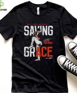 Justin Verlander Saving Grace New York Baseball signatures shirt
