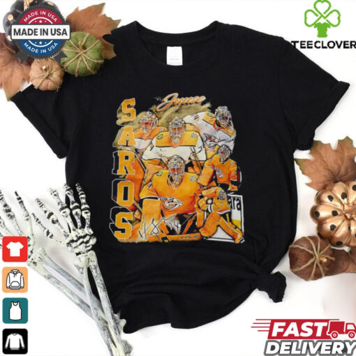 Juuse Saros Nashville Predators hockey vintage shirt