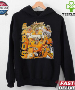 Juuse Saros Nashville Predators hockey vintage shirt