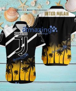 Juventus FC Logo Button Down Hawaiian Shirt Hip Summer Trend