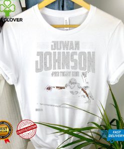 Juwan Johnson New Orleans TD Dive WHT Shirt
