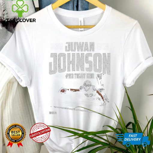 Juwan Johnson New Orleans TD Dive WHT Shirt