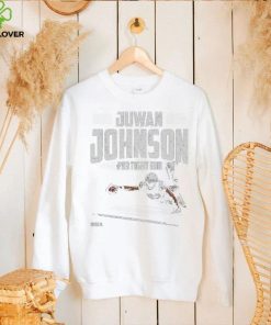 Juwan Johnson New Orleans TD Dive WHT Shirt