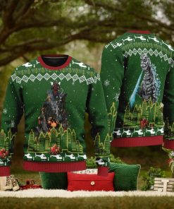 Godzilla Movie Ugly Christmas Sweater