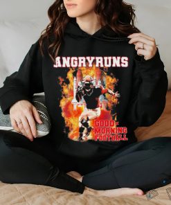 Angry Runs T Shirt Angry Runs Good Morning Football Sport Lover Football Shirt Good Morning Football Shirt