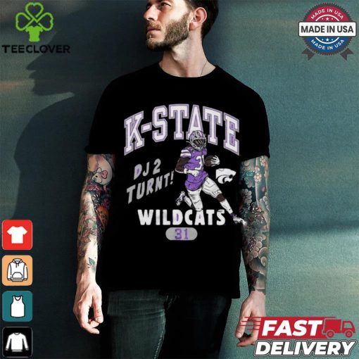 K State Wildcats DJ 2 Turnt Giddens Shirt