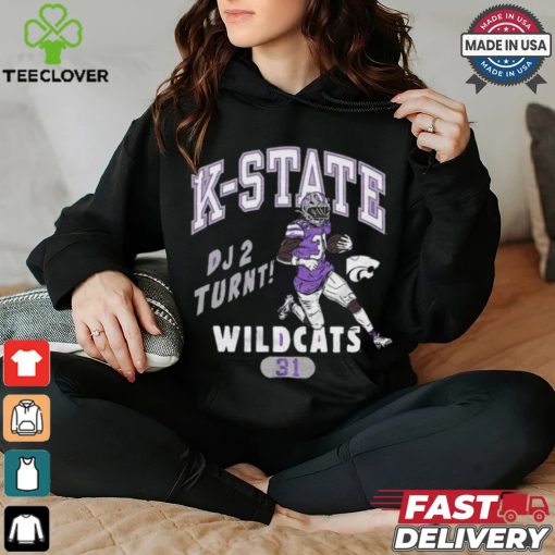 K State Wildcats DJ 2 Turnt Giddens Shirt