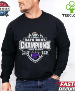 K State Wildcats Rate Bowl Champions 2024 Champ Logo NCAAF Bowl Games T Shirts