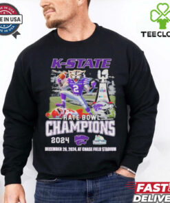 K State Wildcats Rate Bowl Champions 2024 Mascot T Shirts