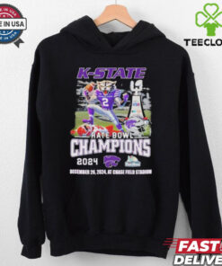K State Wildcats Rate Bowl Champions 2024 Mascot T Shirts