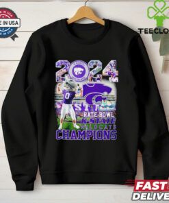 K State Wildcats Rate Bowl Champions 2024 mascot shirt