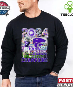 K State Wildcats Rate Bowl Champions 2024 mascot shirt