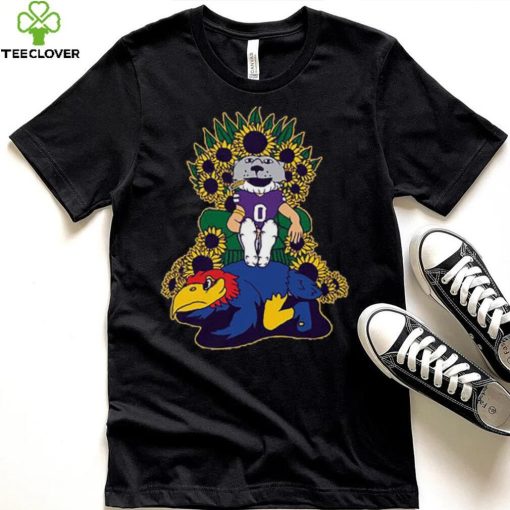 K State Wildcats Throne Kansas Jayhawks Shirt