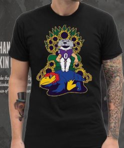 K State Wildcats Throne Kansas Jayhawks Shirt