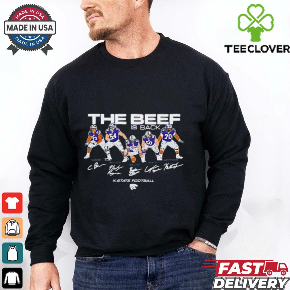 K State Wildcats the beed is back signature shirt K State Wildcats the beed is back signature shirt