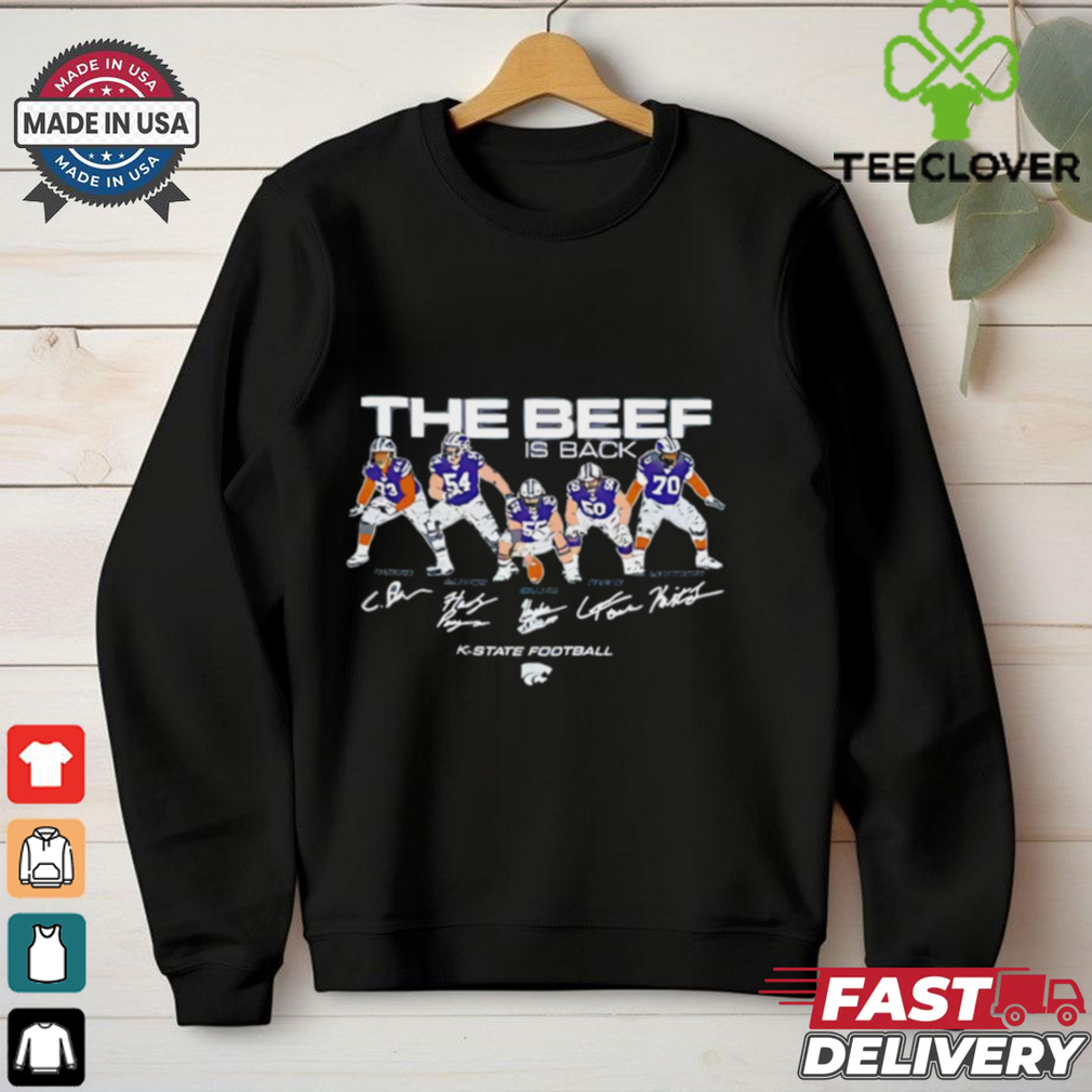K State Wildcats the beed is back signature shirt K State Wildcats the beed is back signature shirt