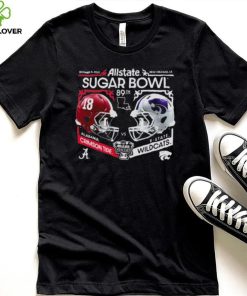 K State vs Alabama Allstate Sugar Bowl 2022 Vintage Helmet Matchup Shirt