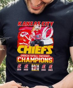 K.C. Wolf driving car Kansas City Chiefs AFC Champions back 2 back hoodie, sweater, longsleeve, shirt v-neck, t-shirt
