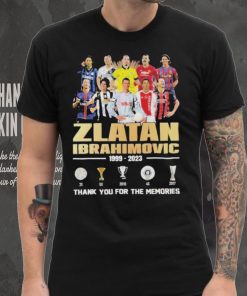 Zlatan Ibrahimovic 1999 – 2023 Thank You For The Memories T Shirt