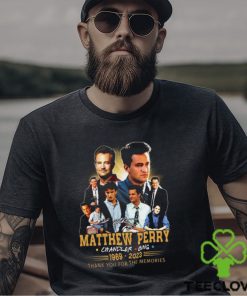 Matthew Perry Chandler Bing 1969 2023 Thank You For The Memories Shirt