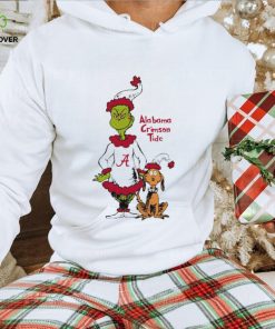 Alabama Crimson Tide Grinch and Max NCAA Christmas shirt 2 Alabama Crimson Tide Grinch and Max NCAA Christmas shirt