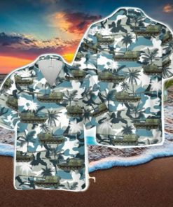 K9FIN Moukari Finnish Army Tank Hawaiian Shirt Summer Holiday Gift