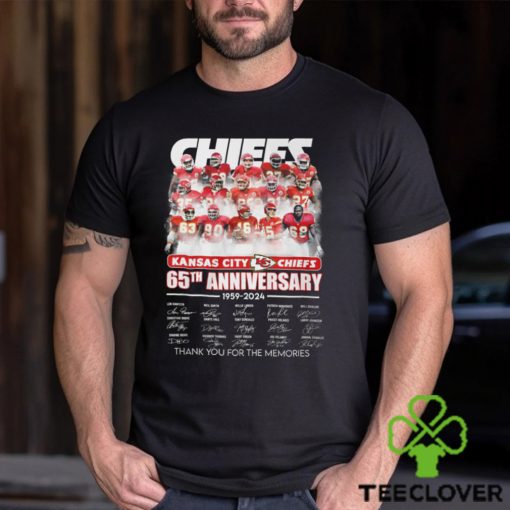 KC Chiefs 65th Anniversary 1959 2024 Shirt