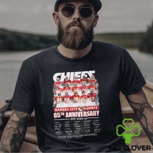 KC Chiefs 65th Anniversary 1959 2024 Shirt