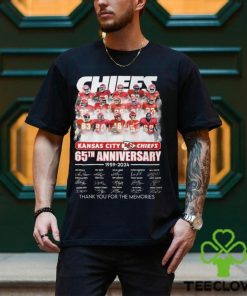 KC Chiefs 65th Anniversary 1959 2024 Shirt