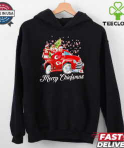 KC Chiefs the 12 days of Chiefsmas and a SB victory Christmas shirt