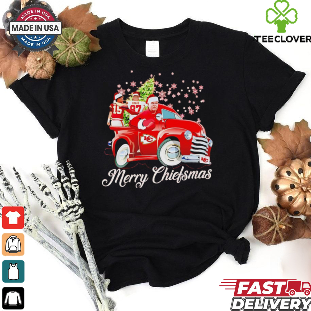 KC Chiefs the 12 days of Chiefsmas and a SB victory Christmas shirt KC Chiefs the 12 days of Chiefsmas and a SB victory Christmas shirt