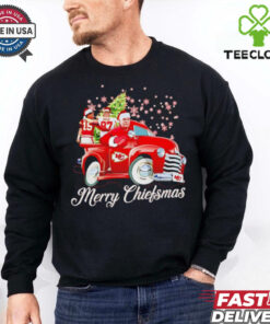 KC Chiefs the 12 days of Chiefsmas and a SB victory Christmas shirt