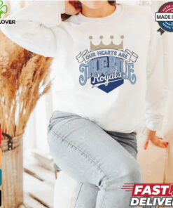 KC Royals Bring Out The Blue Our Hearts Are True Blue Royals T shirt