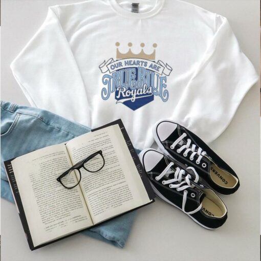 KC Royals Bring Out The Blue Our Hearts Are True Blue Royals T hoodie, sweater, longsleeve, shirt v-neck, t-shirt