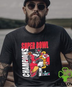 KC Wolf Super Bowl Champions NFL T shirt