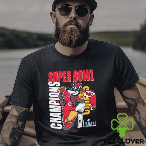 KC Wolf Super Bowl Champions NFL T shirt