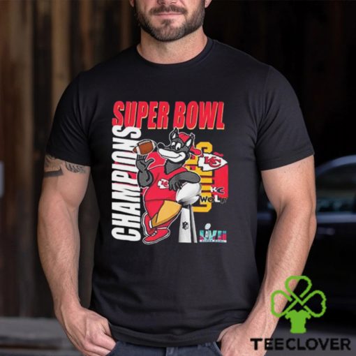 KC Wolf Super Bowl Champions NFL T shirt