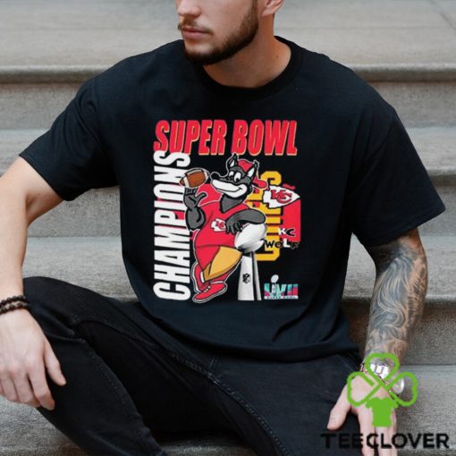 KC Wolf Super Bowl Champions NFL T shirt
