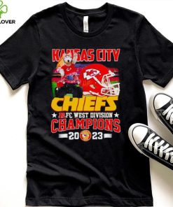 KC Wolf mascot Kansas City Chiefs AFC West Division Champions 2023 shirt