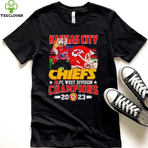 KC Wolf mascot Kansas City Chiefs AFC West Division Champions 2023 hoodie, sweater, longsleeve, shirt v-neck, t-shirt