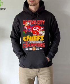 KC Wolf mascot Kansas City Chiefs AFC West Division Champions 2023 hoodie, sweater, longsleeve, shirt v-neck, t-shirt